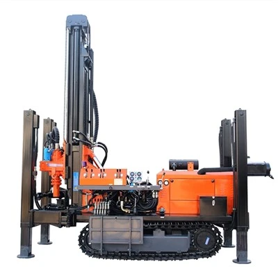 Rig penggerudian air crawler