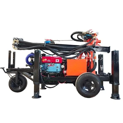 Rig Penggerudian Telaga Air Hidraulik Roda MW130
