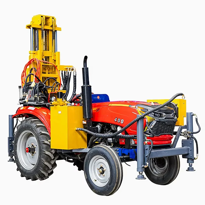 Pelantar Penggerudian Telaga Air Pneumatik Traktor